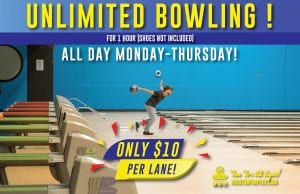 unlimited bowling ad
