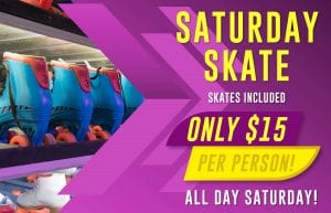 Saturday skate ad