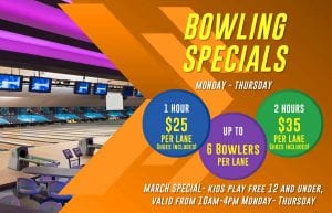 March bowling ad