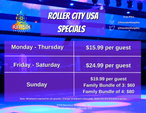 Roller City USA specials