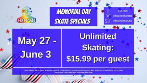 Memorial Day skate specials ad